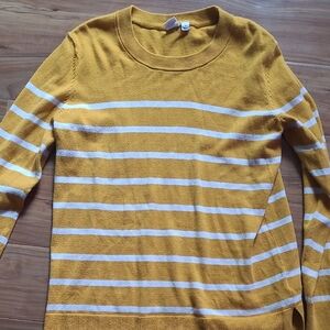 GAP Mustard Yellow Crewneck Sweater